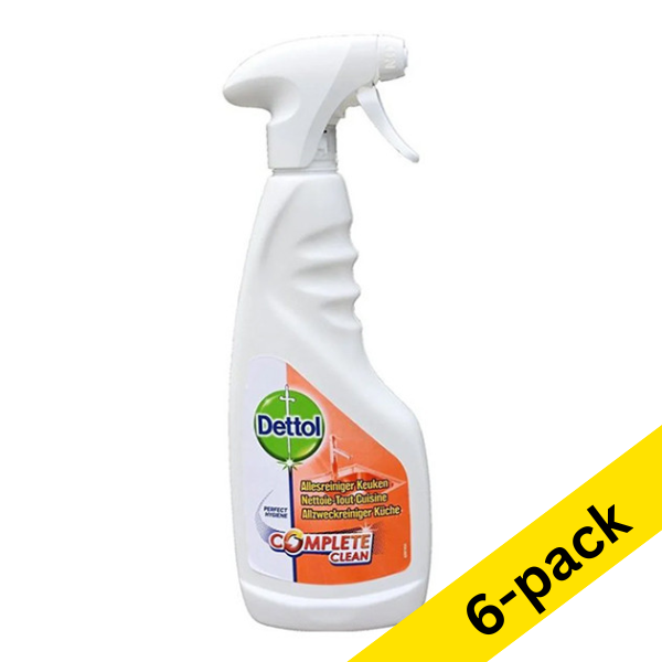 Dettol Kitchen all-purpose cleaner spray, 440ml (6-pack) SDE01106 - 1
