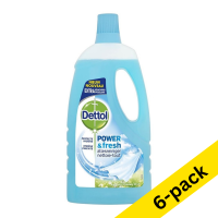 Dettol Power & Fresh Cotton Fresh all-purpose cleaner, 1 litre (6-pack)