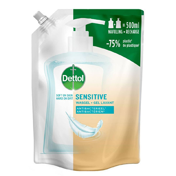 Dettol Sensitive hand soap refill, 500ml SDE01101 - 1