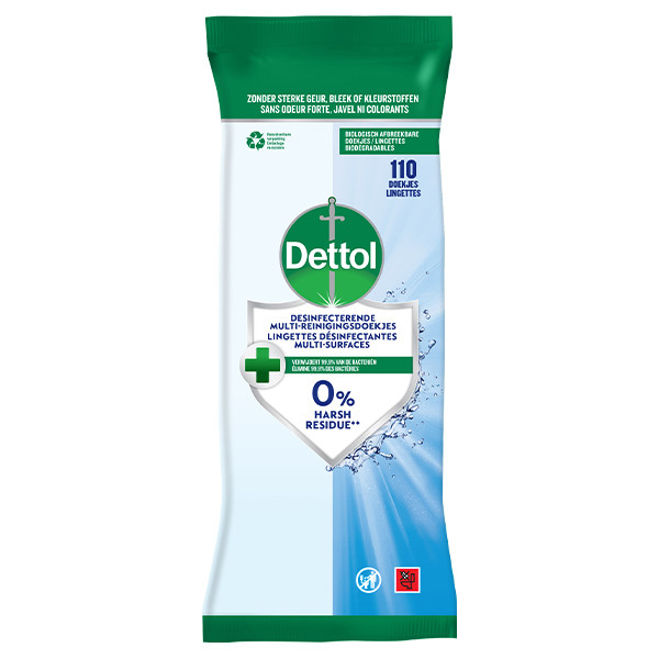 Dettol antibacterial multi surface cleaning wipes (110-pack) SDE01141 - 1