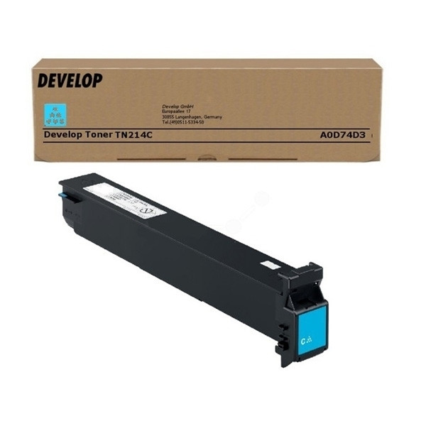 Develop TN-214C (A0D74D3) cyan toner (original Develop) A0D74D3 049258 - 1
