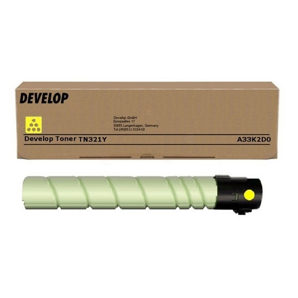 Develop TN-321Y (A33K2D0) yellow toner (original) A33K2D0 049088 - 1
