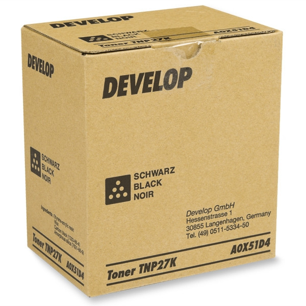 Develop TNP-27K black toner (original) A0X51D4 049066 - 1