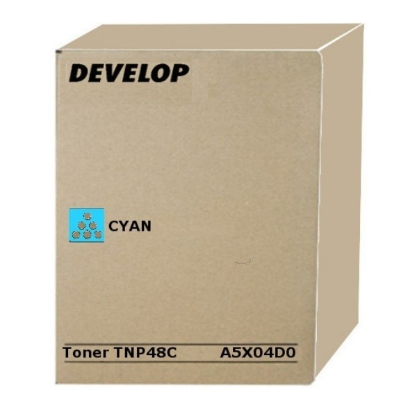 Develop TNP-48C (A5X04D0) cyan toner (original) A5X04D0 049212 - 1