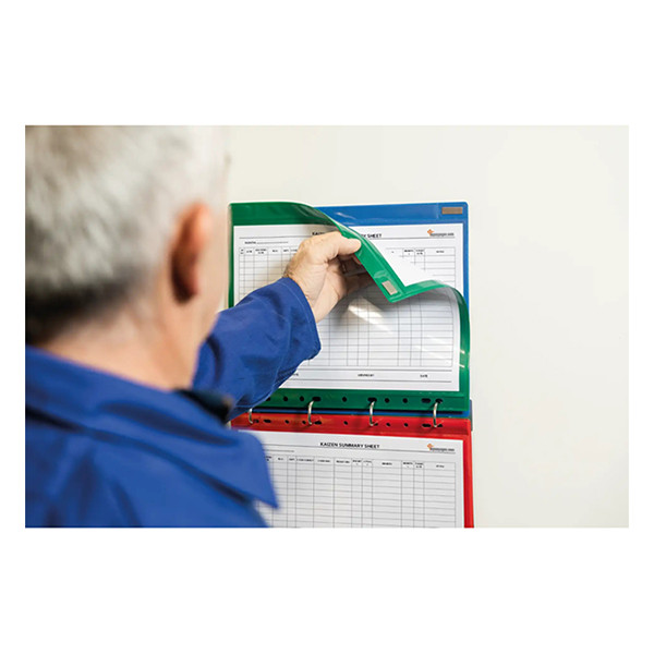 Djois A4 magnetic ring binder presentation system with 4-rings 181110 234869 - 2