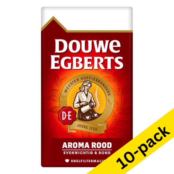 Filter coffee 250g | Douwe Egberts Aroma Red | 10-pack 200262 - 1
