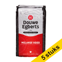 Douwe Egberts Melange Red ground quick filter coffee, 1kg (5-pack)  200260