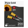 Douwe Egberts instant Pure Gold coffee sticks (200-pack)  422013 - 3