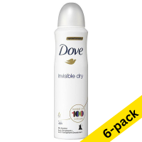 Deodorant spray 150ml | Dove Invisible Dry | 6-pack