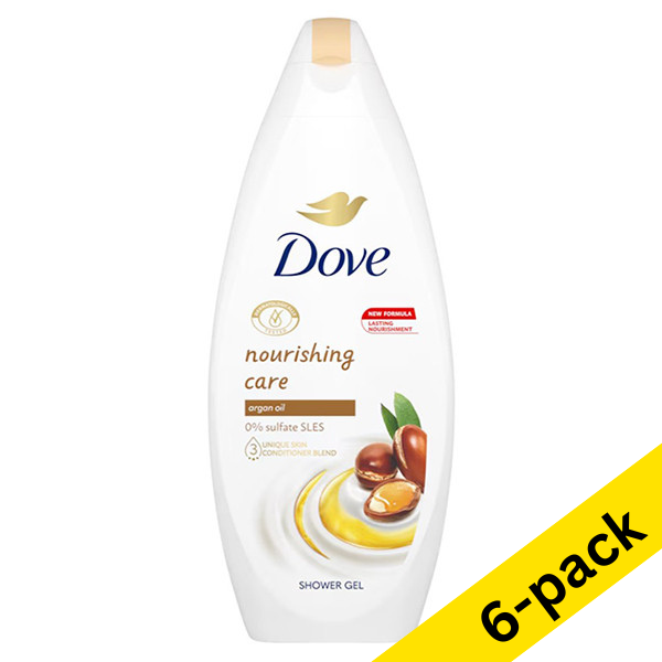 Dove Nourishing Care & Oil shower gel, 250ml (6-pack)  SDO00330 - 1