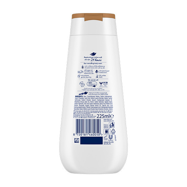 Dove Nourishing Care shower gel, 225ml  SDO00542 - 2