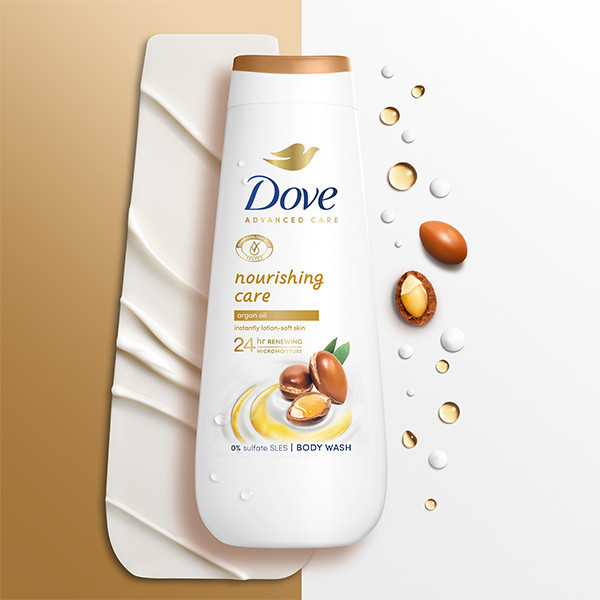 Dove Nourishing Care shower gel, 225ml  SDO00542 - 4