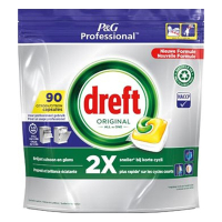 Dishwasher tablets | Dreft Professional All-In-One Lemon | 90-pack SDR06137