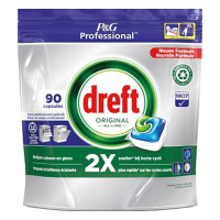 Dishwasher tablets | Dreft Professional All-In-One Regular | 90-pack SDR06139