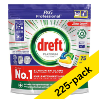 Dishwasher tablets | Dreft Professional All-in-One Platinum Lemon | 225-pack