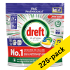 Dishwasher tablets | Dreft Professional All-in-One Platinum Lemon | 225-pack SDR06144 - 1