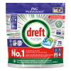 Dishwasher tablets | Dreft Professional All-in-One Platinum Regular | 75-pack