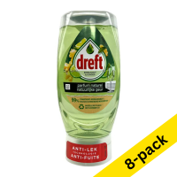 Dreft Max Power Bergamot & Ginger washing up liquid, 370ml (8-pack)