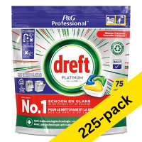 Dreft Professional All-in-One Platinum Lemon dishwasher tablets (225-pack)  SDR06144