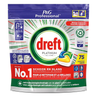 Dreft Professional All-in-One Platinum Lemon dishwasher tablets (75-pack)  SDR06143