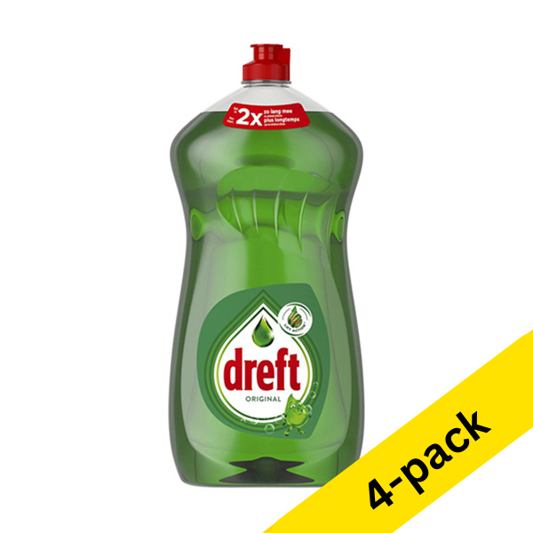 Washing up liquid 1.2L | Dreft Original | 4-pack SDR06158 - 1