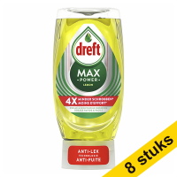 Washing up liquid 370ml | Dreft Max Power Lemon 8-pack