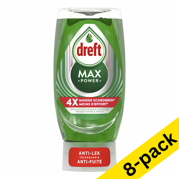 Washing up liquid 370ml | Dreft Max Power Original | 8-pack SDR05183 - 1