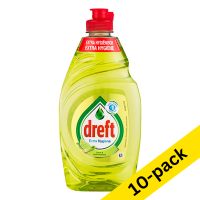 Washing up liquid 440ml | Dreft Extra Hygiene Lime | 10-pack