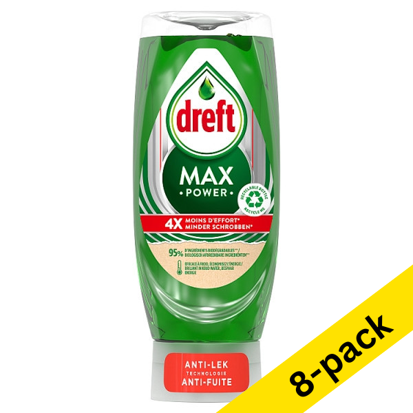 Washing up liquid 450ml | Dreft Max Power Original 8-pack SDR06426 - 1