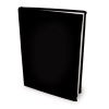 Dresz black A4 stretchable book cover