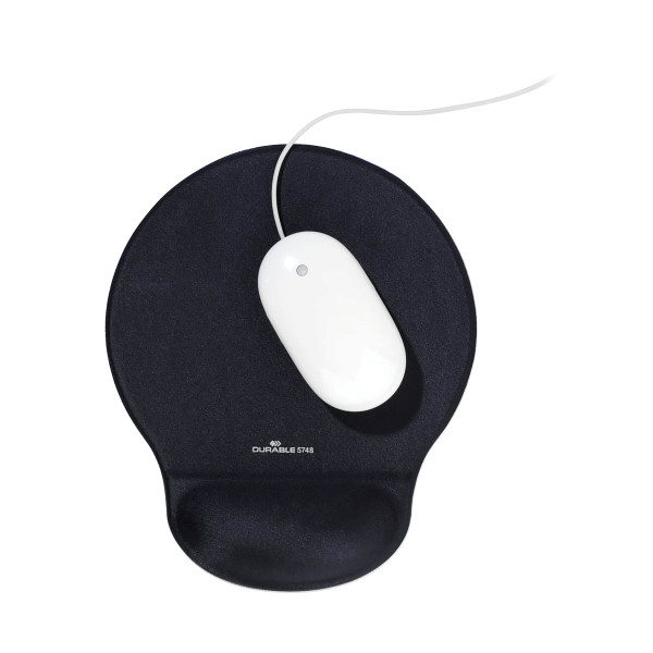 >Mouse pad with gel support | black | Durable ERGOTOP IE000743 - 1
