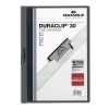 A4 Clip folder (30-page) | Durable Duraclip anthracite 310142 - 1