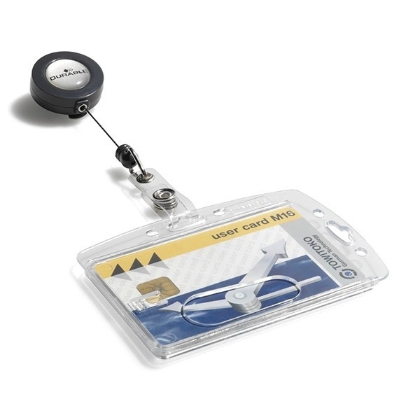Cardholder with roll-off mechanism | 87 x 54mm | Durable 10-pack 310037 - 1