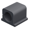Durable Cavoline clip pro 2 cable holder graphite (4-pack) 5043-37 310173