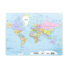 Desk pad | 500 x 380mm | Durable world map 310238 - 2