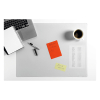 Desk pad | 530 x 400mm | Durable transparent 310005 - 5