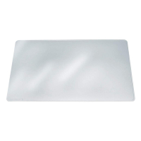 Desk pad | 650 x 500mm | Durable transparent 310006