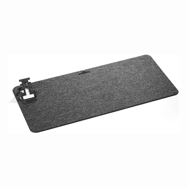 Desk pad | 700 x 330mm | Durable Effect felt anthracite 310254 - 2
