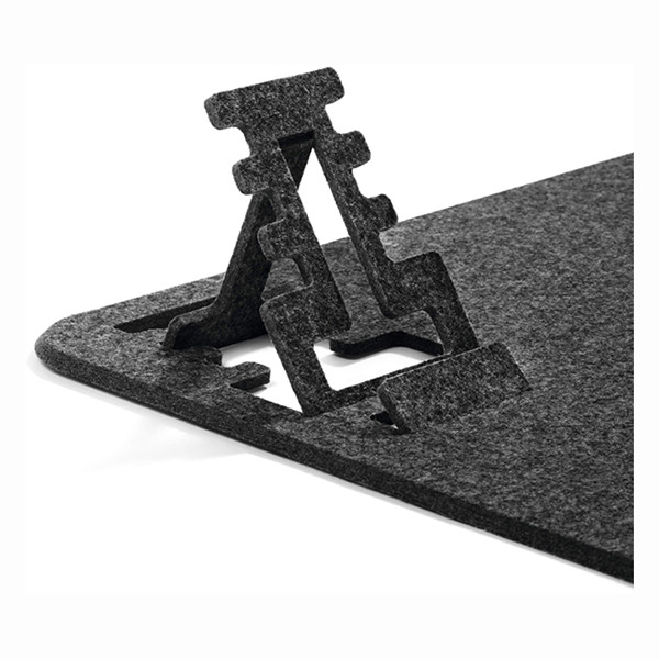 Desk pad | 700 x 330mm | Durable Effect felt anthracite 310254 - 3
