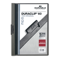 Durable Duraclip anthracite A4 clip folder (60-pages) 220957 310149