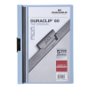 Durable Duraclip blue A4 clip folder (60-pages)