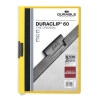 Durable Duraclip yellow A4 clip folder for 60 pages