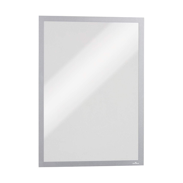 Durable Duraframe MAGNETIC A3 magnetic silver information frame (5-pack) 486823 310210 - 1
