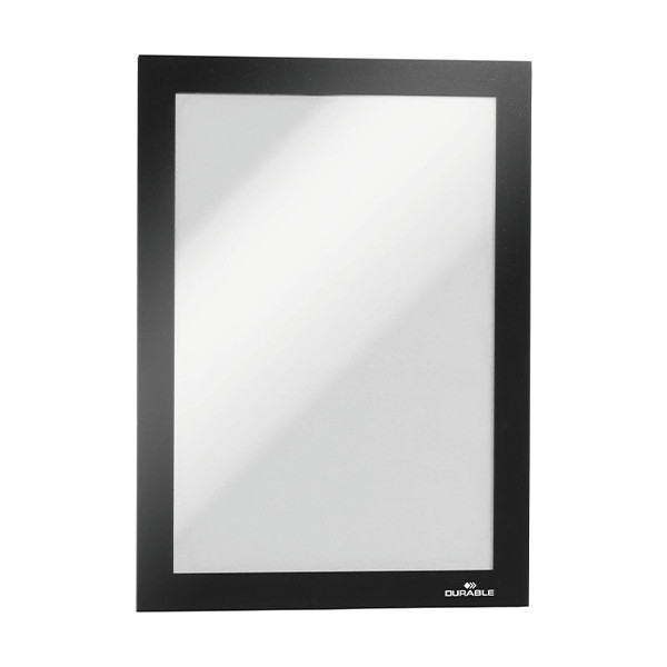 Durable Duraframe MAGNETIC black A5 magnetic information frame (5-pack) 494701 310207 - 1