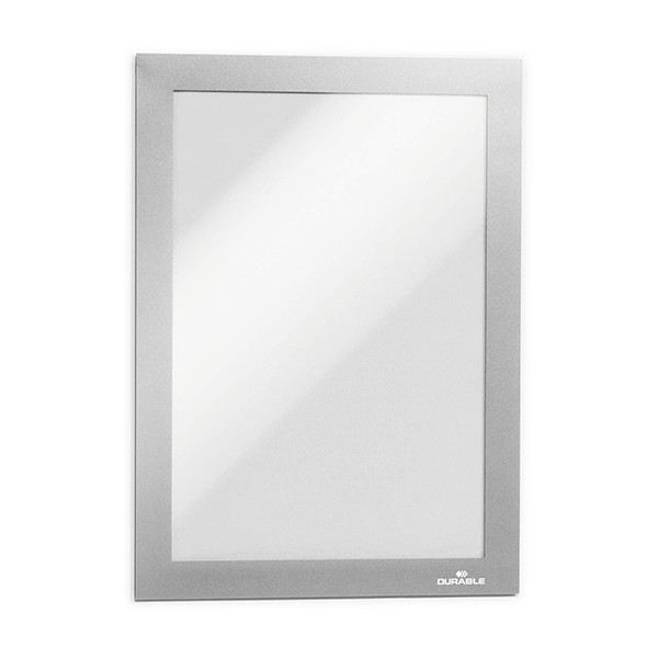 Durable Duraframe MAGNETIC silver A5 magnetic information frame (5-pack) 494723 310208 - 1