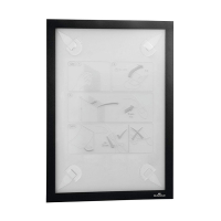 Durable Duraframe WALLPAPER black A4 self-adhesive information frame (1-pack) 484301 310213