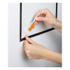 Durable Duraframe WALLPAPER silver A4 self-adhesive information frame (1-pack) **Clearance** 310214 - 6
