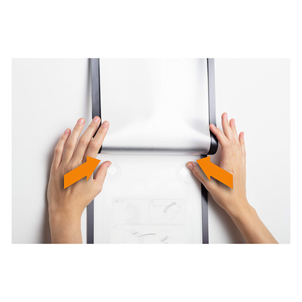 Durable Duraframe WALLPAPER silver A4 self-adhesive information frame (1-pack) 484323 310214 - 4