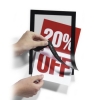 Durable Duraframe black A5 self-adhesive information frame (2-pack) 310018 - 1