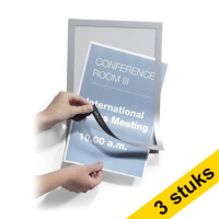 Durable Duraframe grey A4 self-adhesive information frame (3 x 2-pack) 310237